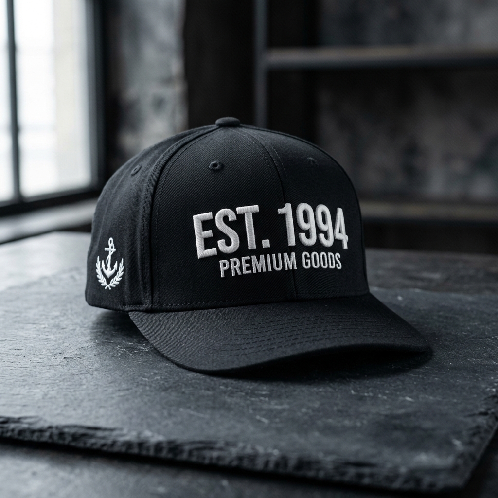 Structured 6-Panel Cap